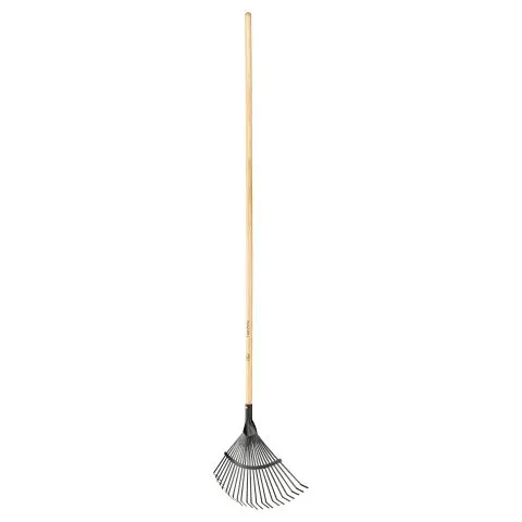 1077118 Fiskars Lövräfsa med platta pinnar Kundfavorit